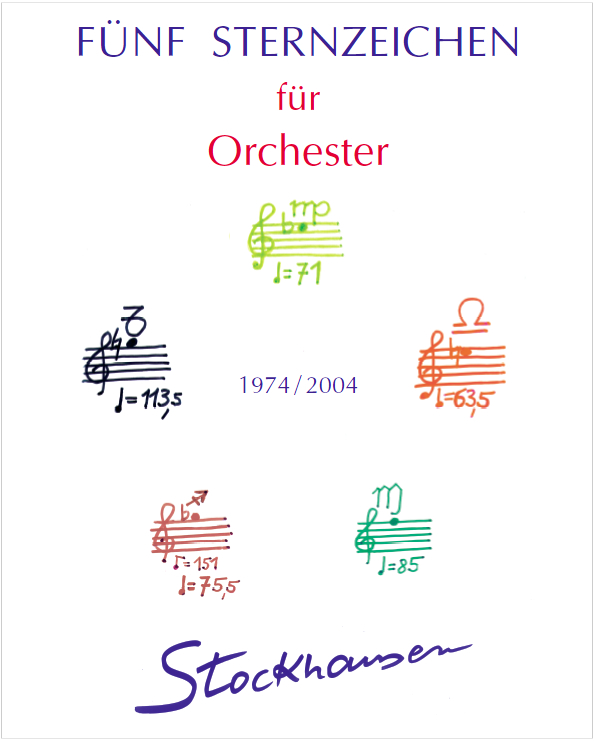 FÜNF STERNZEICHEN