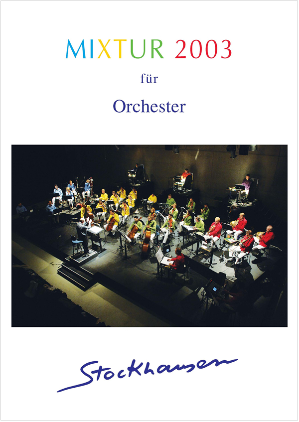 Karlheinz Stockhausen Instrumentation Works for Orchestra